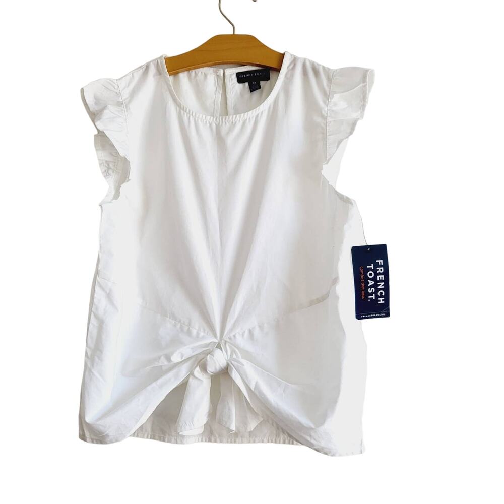 New size 14 French Toast white top
